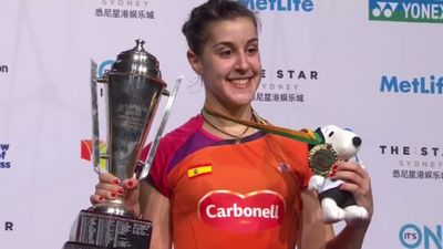 Carolina Marín, campeona del Open de Australia