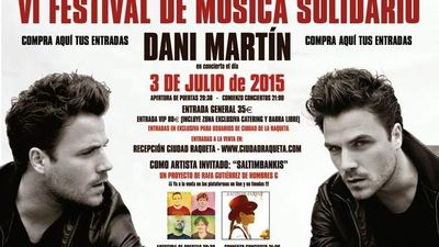 El Festival de la Raqueta 2015 contará con Dani Martín y Maldita Nerea entre otros