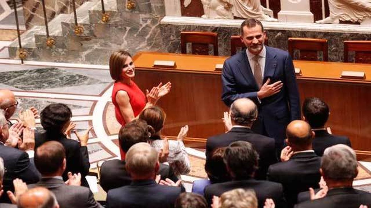 El Rey defiende en la Asamblea francesa una Europa más unida y próspera