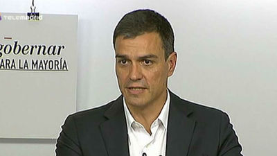 Pedro Sánchez cree que Rivera "se está pensando" apoyar a Gabilondo