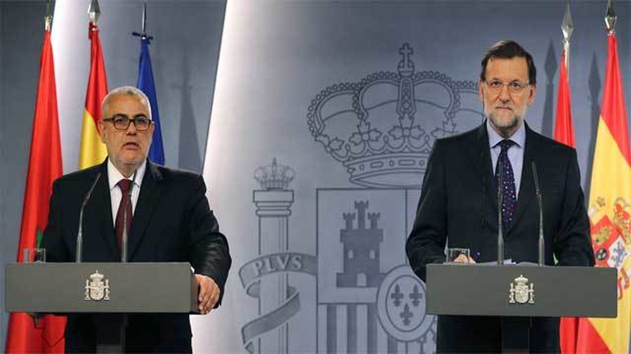 Abdelilah Benkirán y Mariano Rajoy