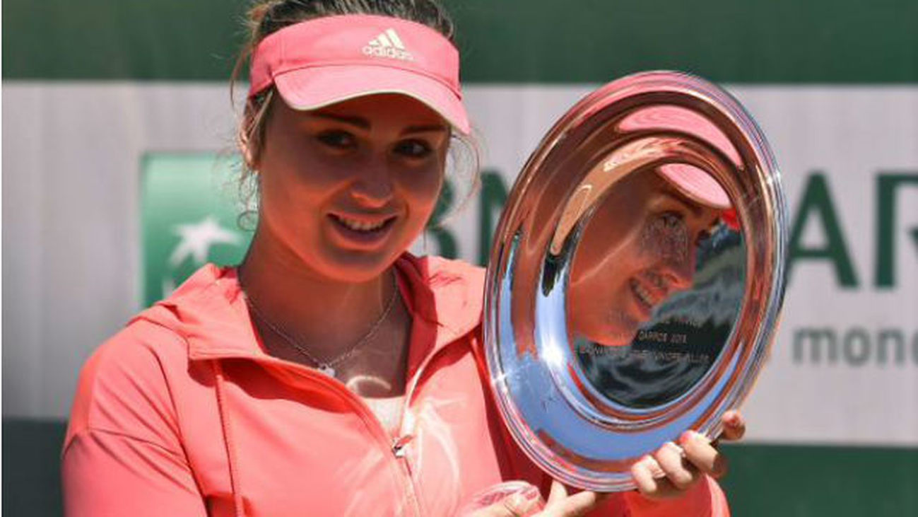 La española Paula Badosa, campeona júnior de Roland Garros