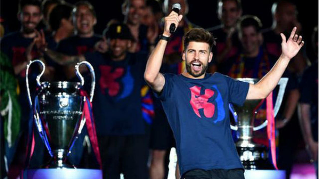 Piqué pierde el 'seny' y provoca al madridismo