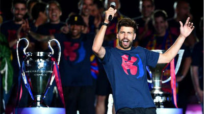 Piqué pierde el 'seny' y provoca al madridismo