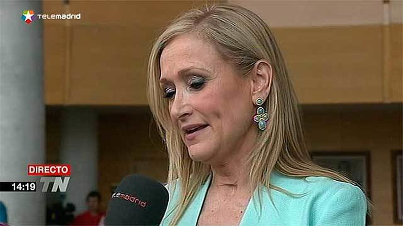 Cifuentes confía en alcanzar un acuerdo con Ciudadanos pero no hay "nada cerrado"