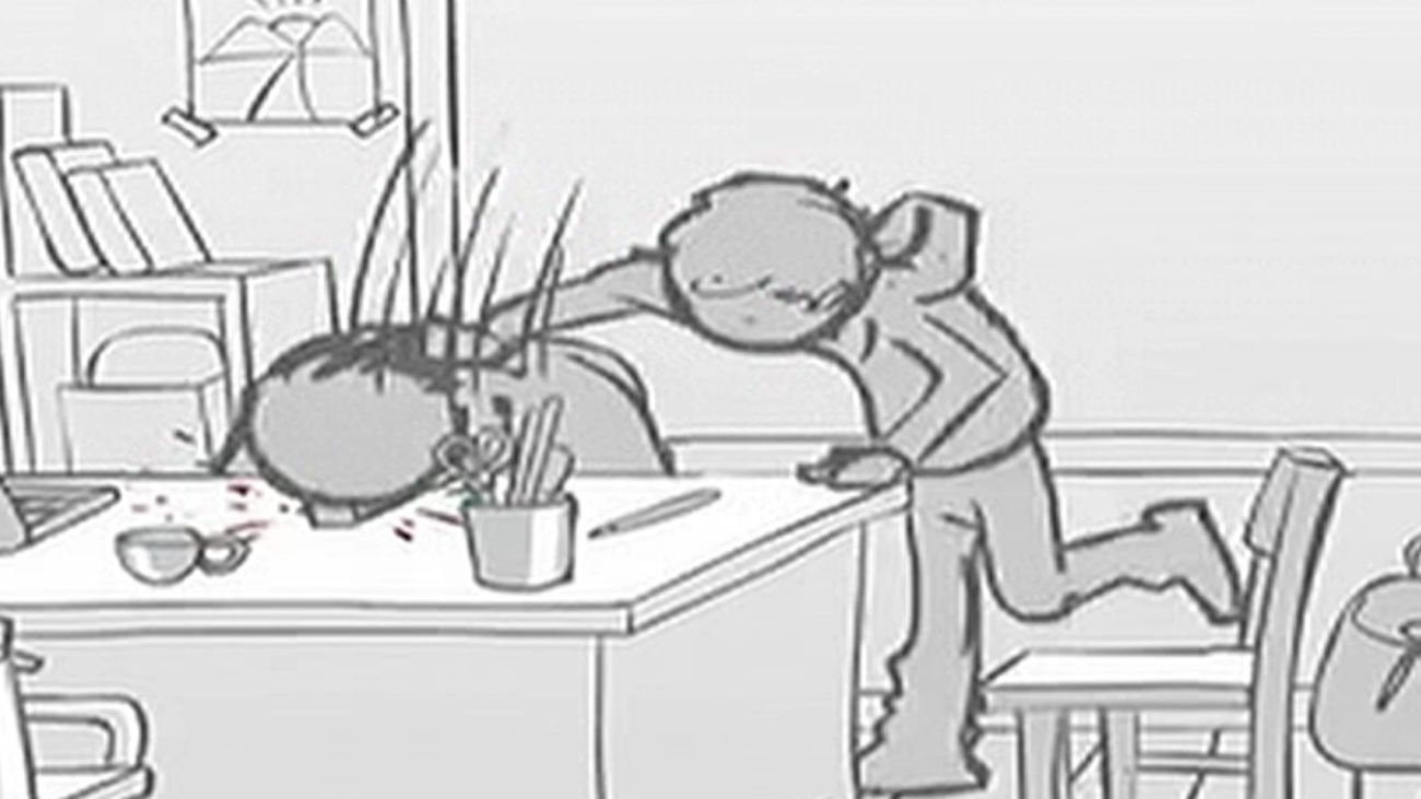 Videojuego: golpea a tu profesor