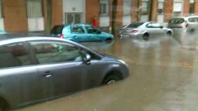 Muere una mujer en Madrid al ser arrastrada en un garaje por el agua de la tormenta
