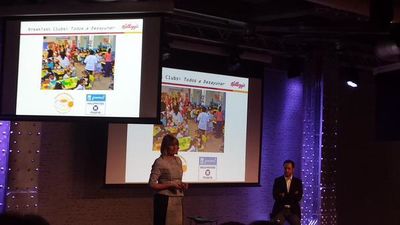 Kellogg dona 7.500 euros para garantizar un desayuno completo durante un año a 50 niños de Madrid