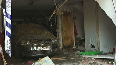 Despiden en el anatómico forense a la mujer muerta por la tromba de agua en Madrid