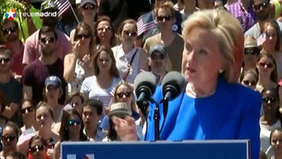 Hillary Clinton: "Me presento por todos los estadounidenses"