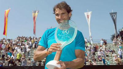 Nadal, campeón sobre la hierba de Stuttgart