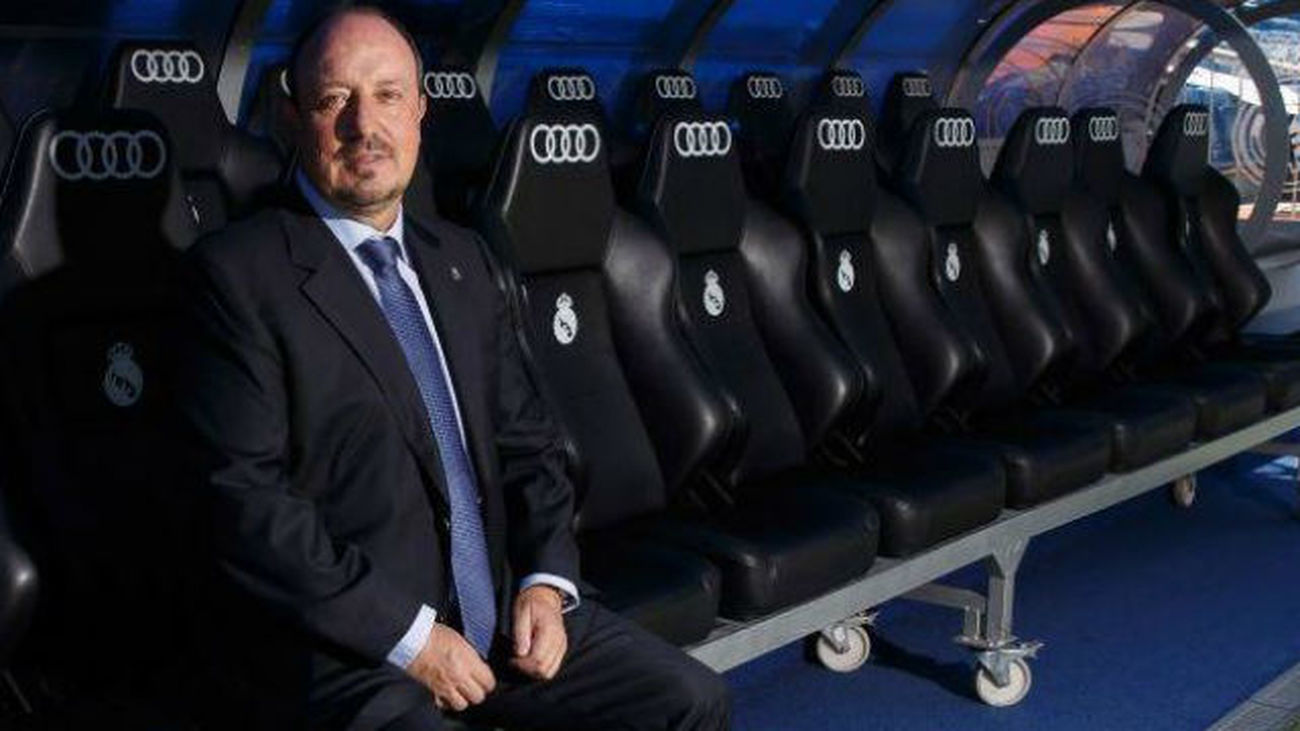 Los veteranos del Real Madrid dan la bienvenida a Benítez