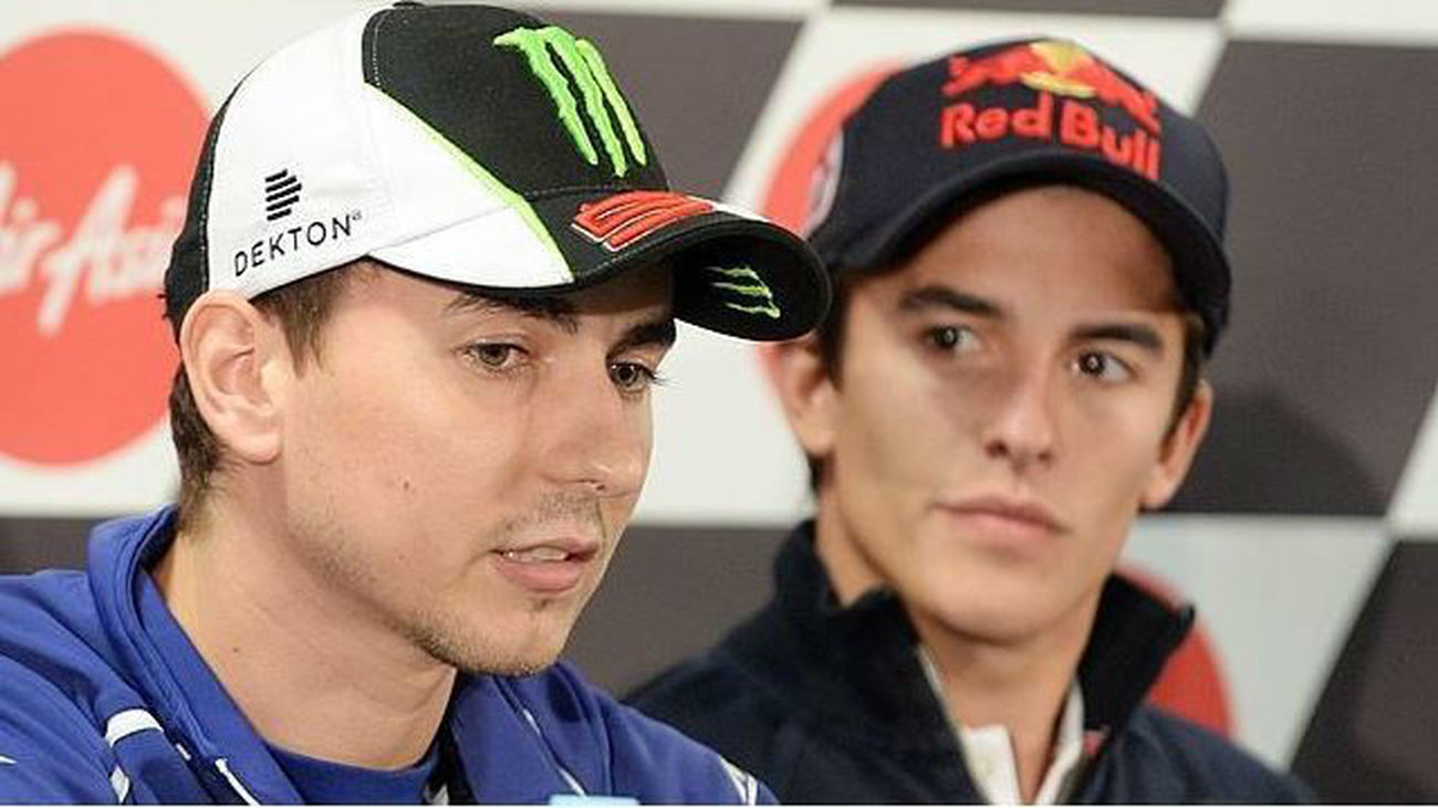 Jorge Lorenzo y Marc Márquez
