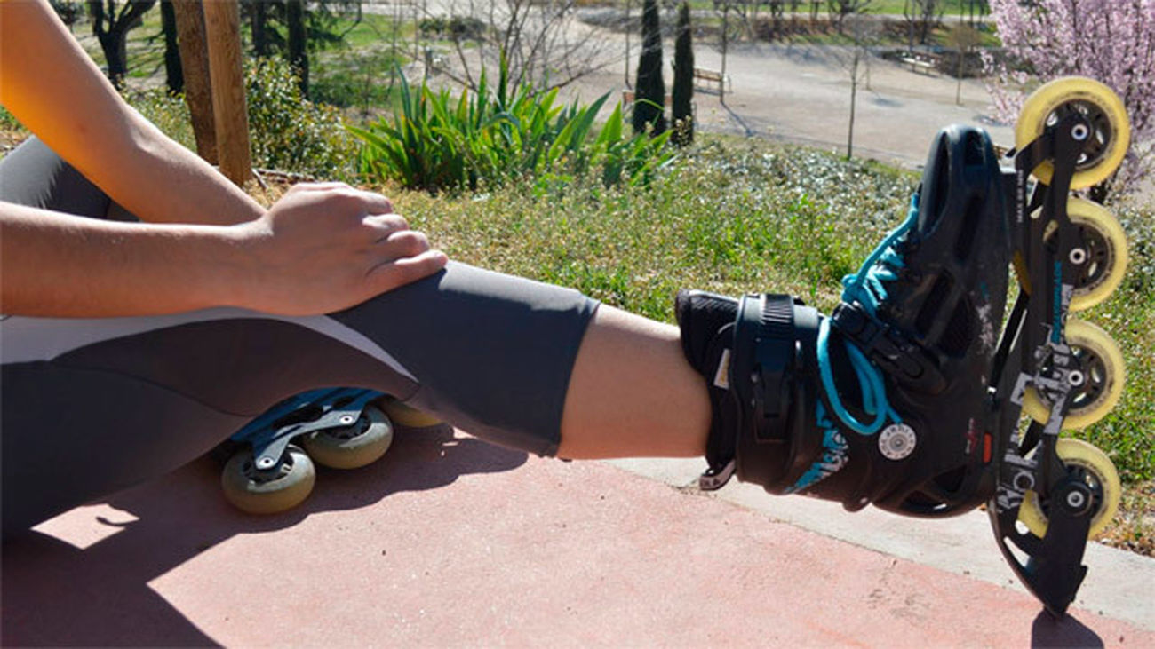 La escuela Doble Empuje ofrece clases de patinaje para todas las edades