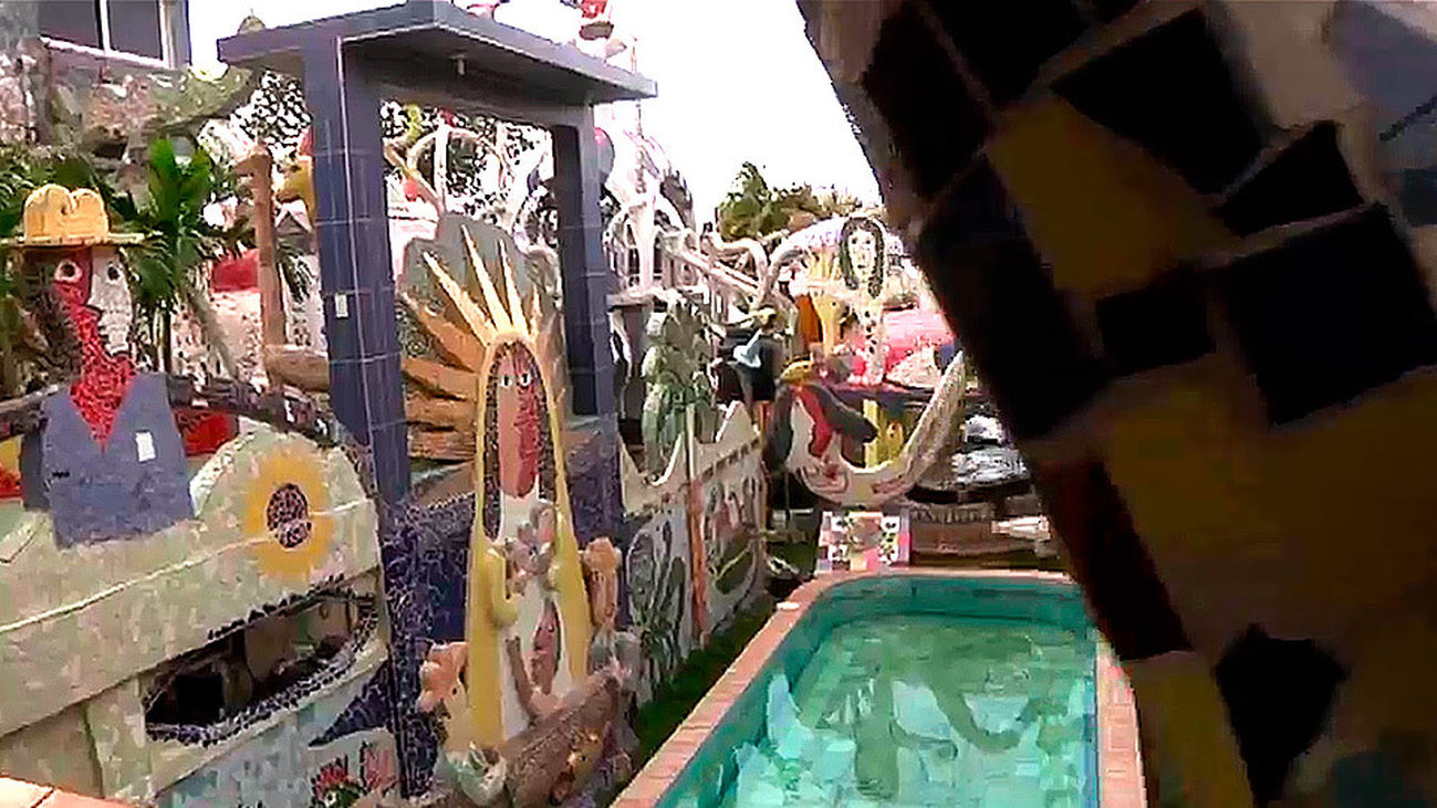 Un barrio 'gaudiniano' en La Habana