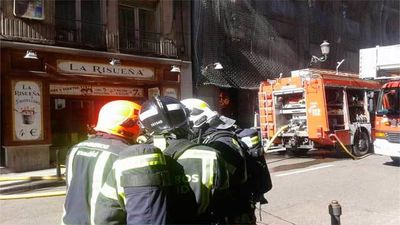 Sofocado un incendio en una cervecería próxima al Congreso