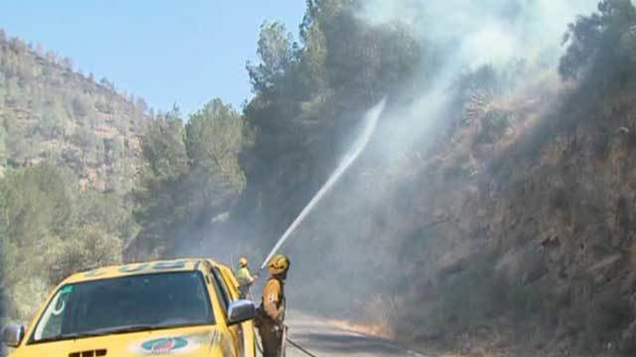 Incendio en el Garruchal