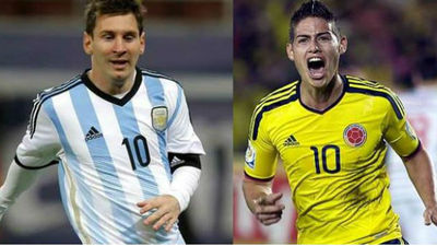 Copa América: Argentina-Colombia, duelo estelar en cuartos