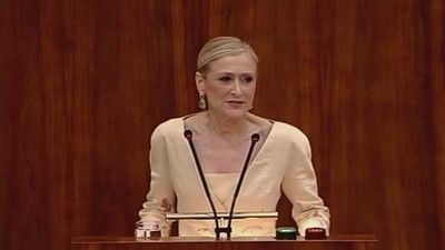 Cifuentes ofrece pactos en sanidad, educación y regeneración democrática