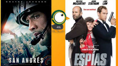 Una comedia de 'Espías', 'San Andrés' y tener 'Una segunda madre', en los cines