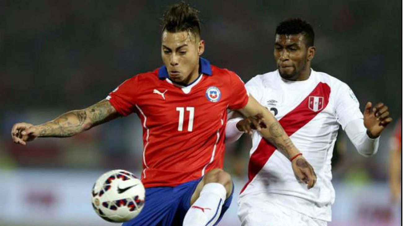 2-1. Chile tumba a Perú con un doblete de Vargas y se clasifica para la final