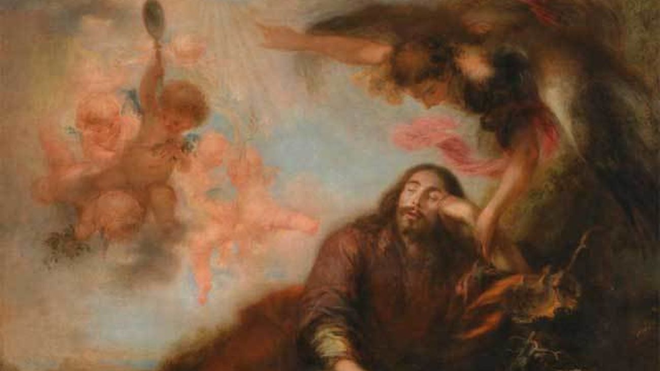 Fragmento del Sueño de San José de Francisco de Herrera el Mozo