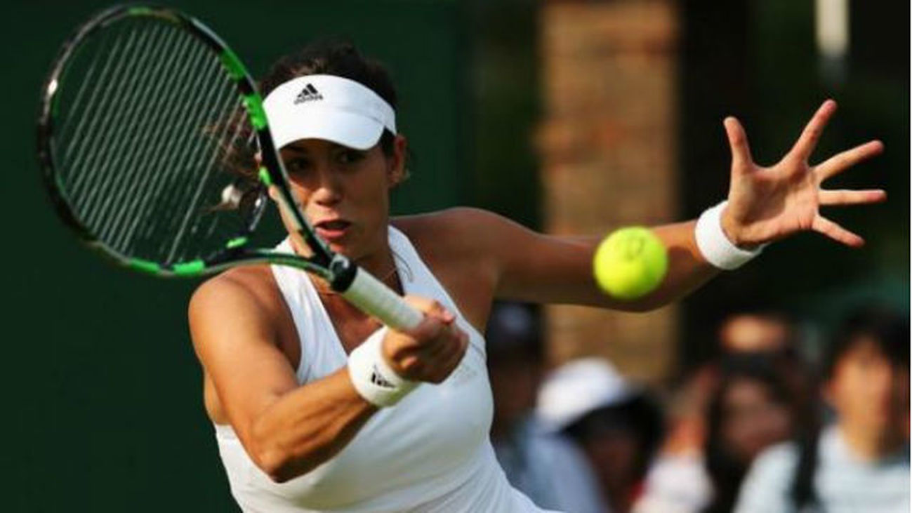 Wimbledon: Muguruza pasa a segunda ronda