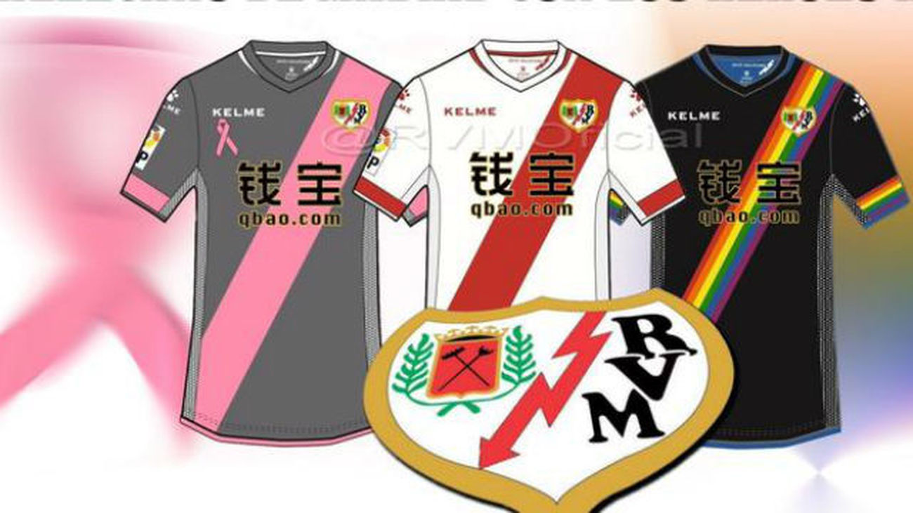 Las camisetas del Rayo, más solidarias que nunca