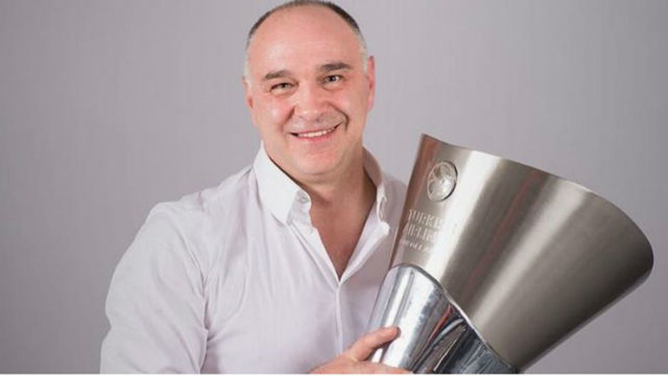 Pablo Laso, 'Entrenador del Año' en la Euroliga
