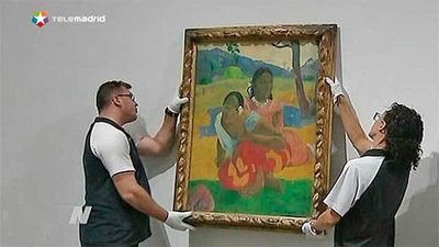 'Nafea faa ipoipo', de Gauguin, cuelga ya en el Museo Reina Sofía