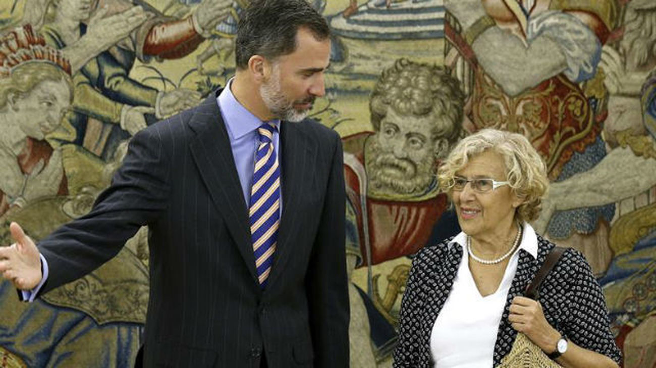 Felipe VI se pone al día con Madrid tras recibir a Cifuentes y Carmena