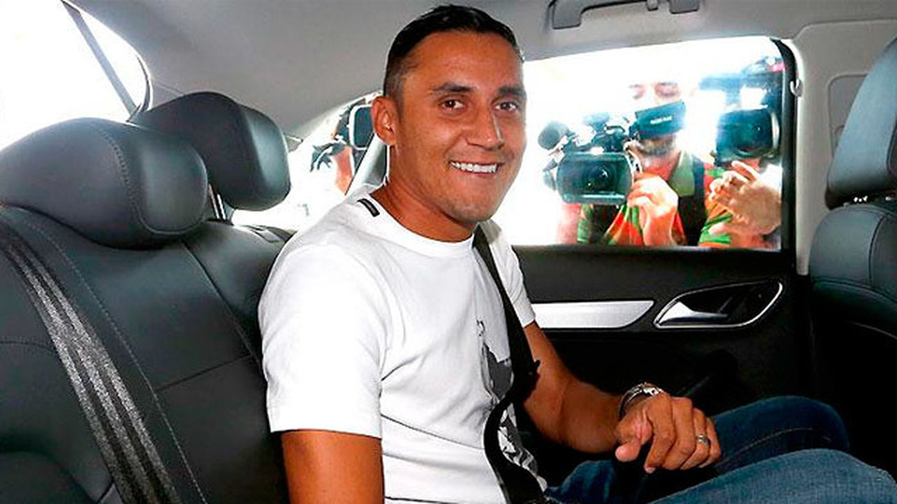 Keylor Navas vuelve a Madrid