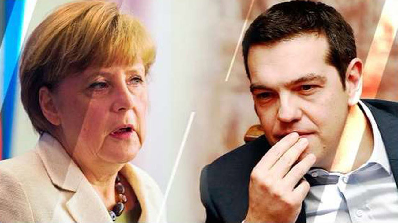 Merkel y Tsipras