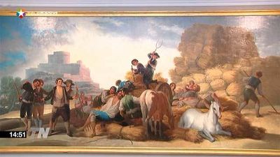 El Prado exhibe los 'Cartones de Goya' en un espacio remodelado