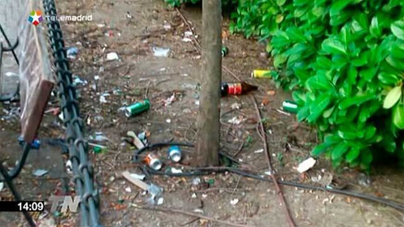 Suciedad en Vía Lusitana