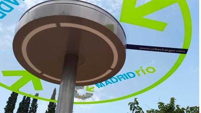 Se instala en Madrid Río el primer cargador solar madrileño