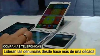 Compañías telefónicas, las más demandadas