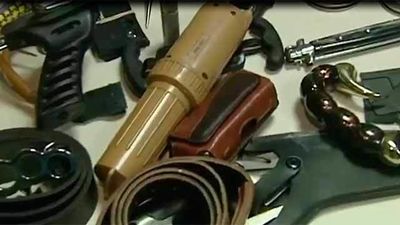 Objetos cotidianos convertidos en armas