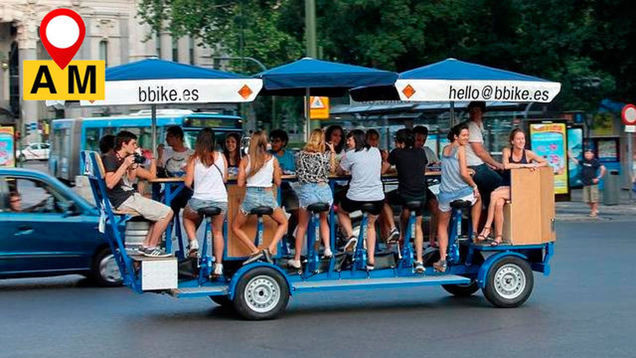 La bicibirra, pedaladas de diversión