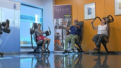 Gimnasio para pacientes y familiares del Hospital Puerta de Hierro