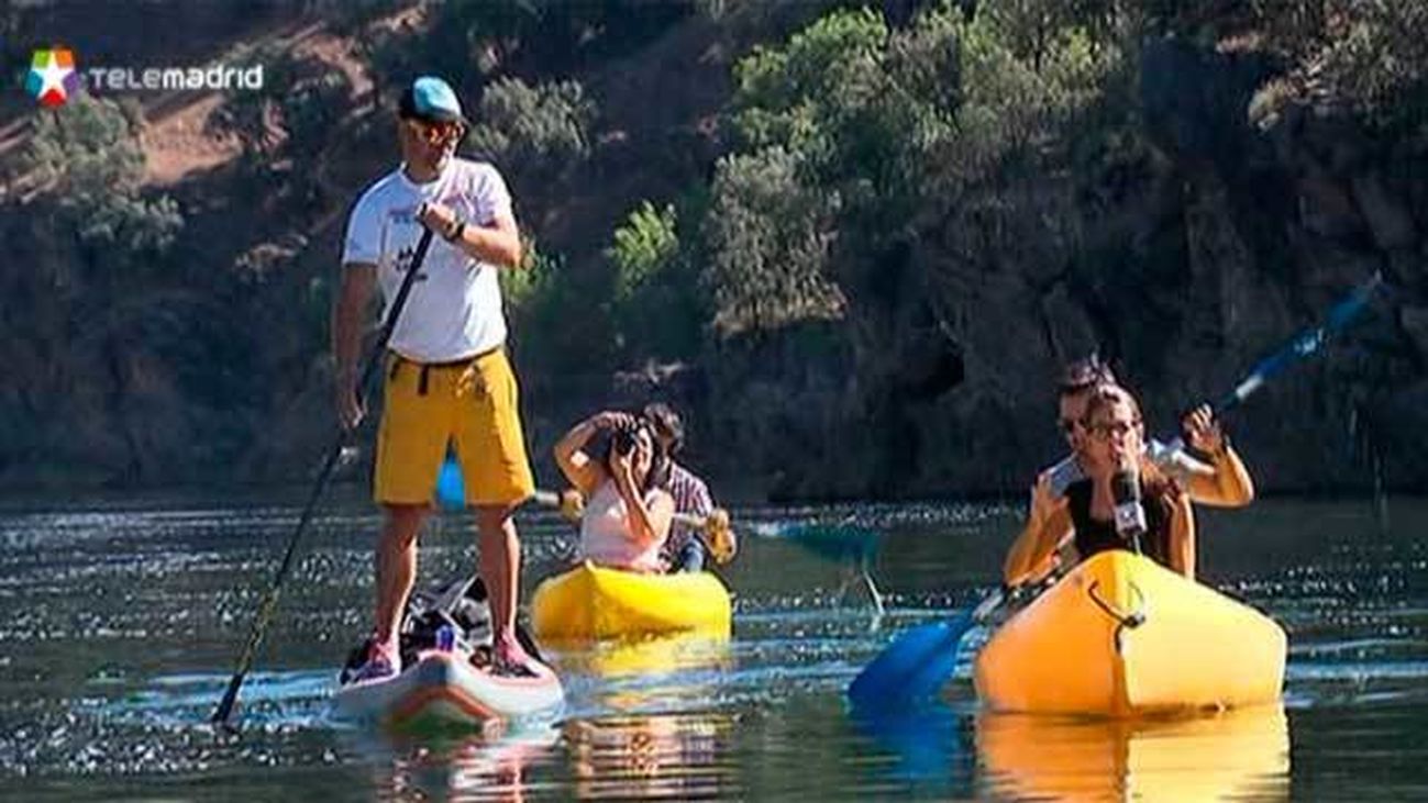 El remero español Antonio de la Rosa navegará desde Madrid a Lisboa en 'paddle surf'