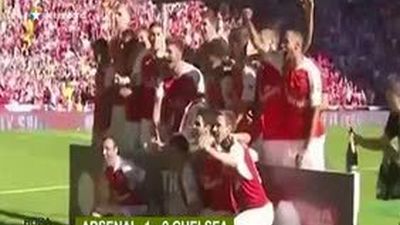 1-0. El Arsenal gana la Community Shield al Chelsea