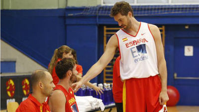 Pau Gasol se incorpora al trabajo con la selección