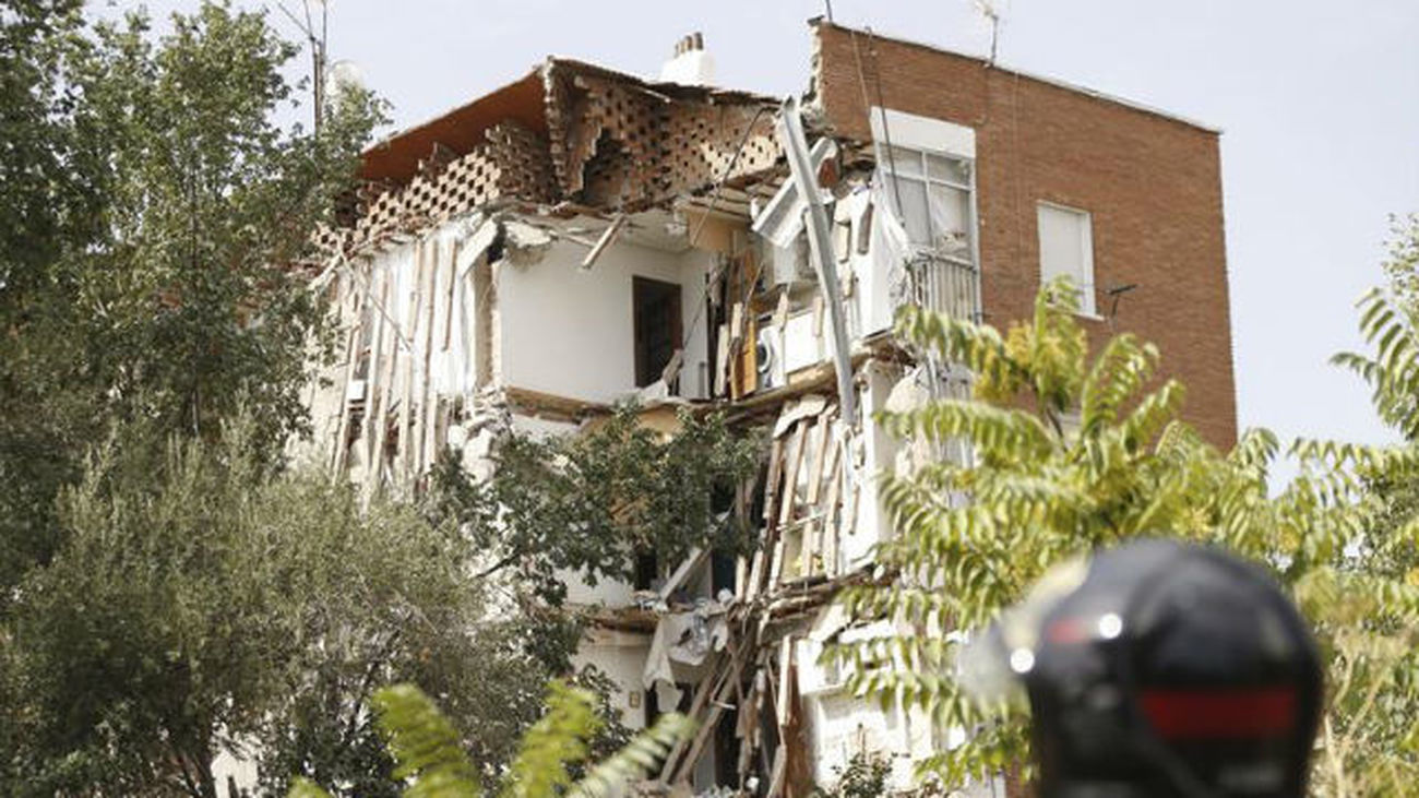 Derrumbe del edificio de Carabanchel