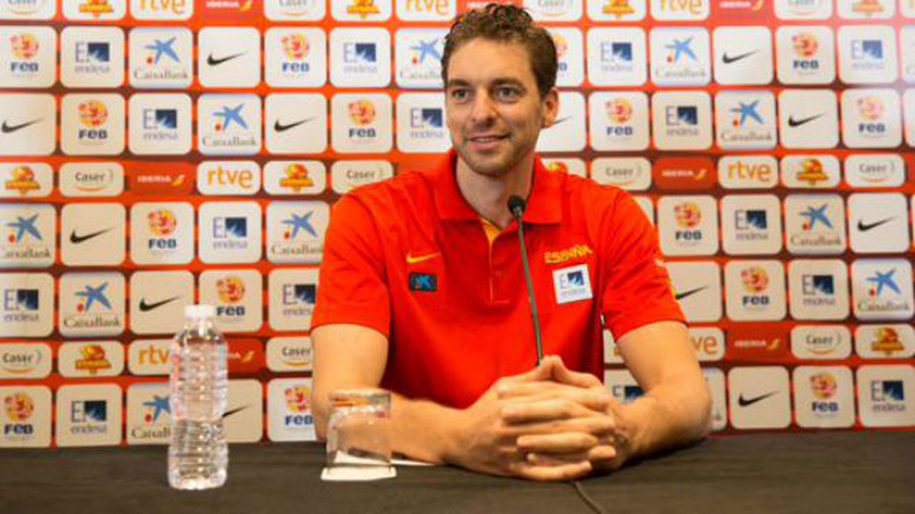Pau Gasol: "Tenemos ganas, ambición y actitud"