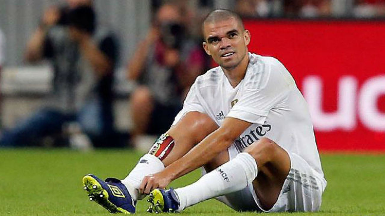 Pepe, baja ante el Sevilla por una lesión muscular