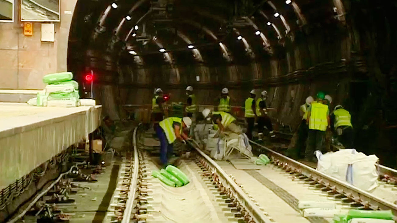 ¿Cómo es el Metro cuando está en obras?