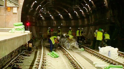 ¿Cómo es el Metro cuando está en obras?