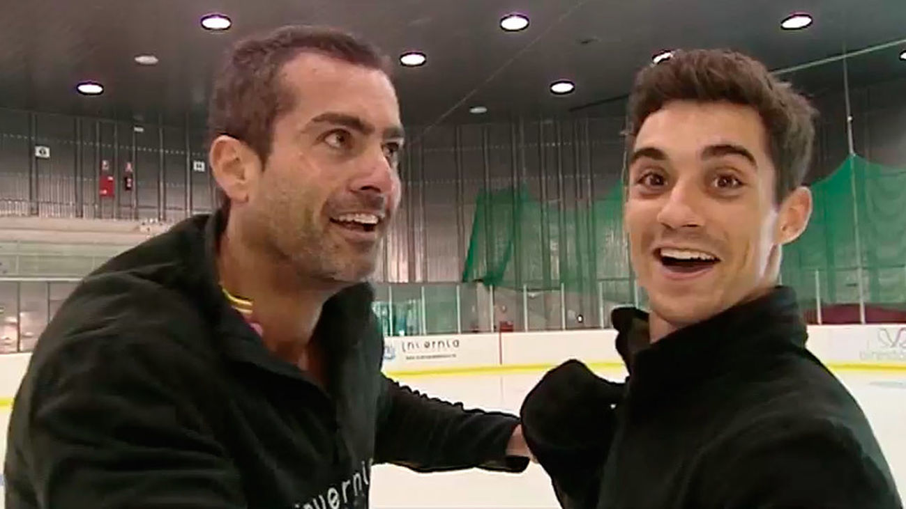 Aprendemos a patinar con el campeón del mundo