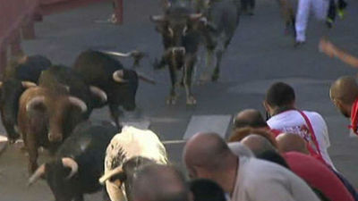 Cuatro heridos en el segundo encierro de San Sebastián de los Reyes